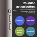 TineeOwl for iPhone 16 Pro Magnetic Case, Camera Control Button, Compatible with MagSafe, TPU, Minimalist, Slim/Thin, Grippy - Dune Series (Stone, iPhone 16 Pro)