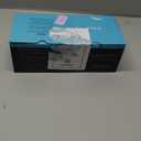 Flying Insect Trap Plug in Mosquito Bug Zapper Indoor Gnat Moth Catcher with 9W Night UV Light, 10 Sticky Glue Board Refills for Home Office White