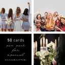 2 x CARDAMONOLY Share a Memory Card for Celebration of Life 4 x 6 Pack of 50 Ideal for Funeral Keepsakes, Memory Box for Funeral, or Memorial Service Decorations