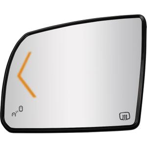 Driver Side Mirror Replacement for 2008-2017 Toyota Sequoia, 2007-2020 Toyota Tundra Mirrors Glass - Left Side Rear View Mirror with Power Heated & Signal Lamp & Blind Spot Detection