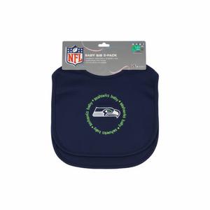 Baby Fanatic NFL Detroit Lions 2-Pack Bibs, One Size, Team Color - Premium Quality, Educational, and Fun Activity for Kids and Families - Great Gift Idea for Holidays, Birthdays, and Everyday Playtime