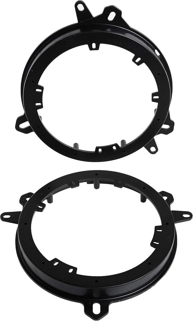Metra Electronics 82-8148 6" to 6-3/4" Speaker Adapter for Select Toyota/Lexus/Scion 1998-Up Vehicles, Black