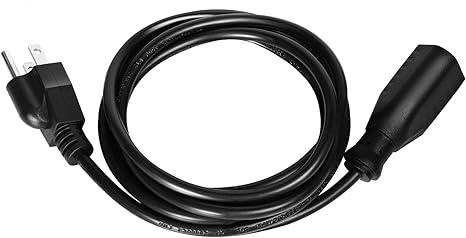 10Ft Extension Cord for Bug Zapper, 3 Prong Super Power Cord for Mosquito Zapper and Other Electronics