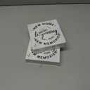 2 x HTBIG House warming Gifts New home, Best Housewarming gifts 2026, Home sweet Home sign, Funny New Home New Memories Ideas Wooden Box Sign Home Living Room Shelf Desk Decoration Gifts 5x5 IN White