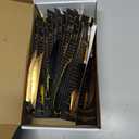 Spakon 25 Sets Feather Pen Wedding Favors Bulk bridal Shower Quill Ballpoint Pens Gold Vintage Bridal Shower Favors with Thank You Tags Wedding Gifts Souvenirs for Guest Signature(Elegant)