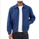 LONDON FOG Men’s Auburn Zip-Front Golf Jacket – Pacific Blue, 2X (Regular & Big & Tall Sizes)