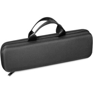 Hard Travel Case Storage Bag for Hair Straightener Hairdryer Portable Protective Case (Black, Small)