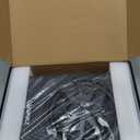 1200W 10" Car Subwoofer, Slim Under Seat Powered Subwoofer and Amp Package,High/Low Level Input, Car/Truck Audio Sub Built-in Amplifier amp Combo Package, with Blue LED Light