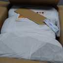 Hobestluk Giant Bean Bag Chair Lazy Floor Sofa, Memory Foam Fireside Sofa for Adults, Big Beanbag Faux Leather Armless Chair for Living Room Bedroom Dorm Office (Brown, Single)