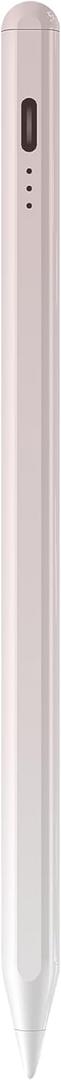 Stylus Pen, Active Stylus Pen Compatible for iOS and Android Touchscreens/Phones, Rechargeable with Dual Touch Screen, Stylus Pencil for A-pple/Android/Tablet, 16.5CM,Pink