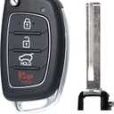 MechanMagic Key Fob Remote Replacement Fits for Hyundai Santa Fe 2013 2014 2015 2016 TQ8-RKE-3F04 Keyless Entry Remote Control 95430-4Z100 46 Chip