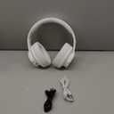 Picun B8 Bluetooth Headphones, 120 Hours Headphone Wireless Bluetooth, Hands-Free Calls, 3EQ & Game Mode, Foldable Headphones Over Ear for Travel Home Office Cellphone PC White