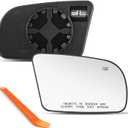 Compatible with Nissan Altima Coupe Passenger Side Mirror, 2008 2009 2010 2011 2012 2013, Right Side Mirrors Replacement Glass with Backing Plate, Power Heated, Not for Nissan Altima