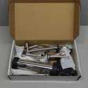 Large Capacity Jerky Gun Kit, Stainless Steel Beef Jerky Gun, Meat Gun with 5 Nozzles, Sausage Stuffer, Beef Jerky Maker1 Meat Pusher, And 5 Cleaning BrushesPerfect for Homemade Jerky and Sausages