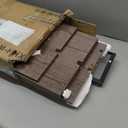 aboxoo Ladder Shelf Open Bookshelf 5-tier Wood Wall-mounted Bookcase Storage Rack Open Back Industrial Modern Plant Flower Stand Utility Organizer Bookcase Metal Frame Furniture Office Kitchen Bedroom (1PC, Rustic Brown)