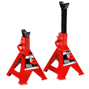 AFF 6 Ton Jack Stand Set - Heavy Duty Ratchet Style Jack Stands - Pair