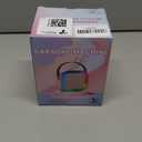 Mini Karaoke Machine for Kids Adults, 2026 TOP Birthday Gifts for Girls 3,4,5,6,7,8+Year Old Toddler Toys, Portable Bluetooth Speaker with 2 Wireless Karaoke Microphones Player Valentine Gifts(Rose)