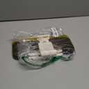 1 PC Car Sun Visor Anti-Glare Glasses, 12.6 x 4.7 Anti-high Beam Goggles for Day and Night Use, Button Model HD Vision Safe UV Blocking Sun Visor Extender, Universal for Car (Black & Yellow)