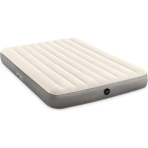Intex 64103E Dura-Beam Standard Single-High Air Mattress: Fiber-Tech - Queen Size - 10in Bed Height - 600lb Weight Capacity - Pump Sold Separately
