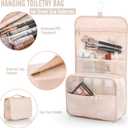 Veken 8 Set Packing Cubes, Cruise Ship Travel Essentials Accessories for Beach Vacation, Personalized Gifts for Women Mom Her, Suitcase Organizer Bags for Luggage with Hanging Toiletry Bag (Dutch Cream)