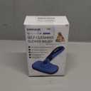 Swihauk Self Cleaning Slicker Brush - Skin Friendly Deshedding Grooming Tool for Dogs & Cats, Suitable for Shedding & Haired Pets, with Pet Supplies Accessories, Blue