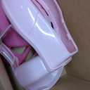 Bright Starts Disney Junior Princess My Size Potty Training Toilet, Toddler Potty Chair with Flushing & Cheering Sounds, Removable Seat with Splash Guard & Handles, Ages 18+ Months, Up to 50 lbs