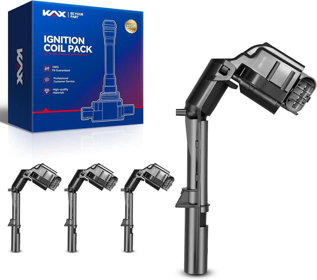 KAX UF778 Ignition Coil Pack Set of 4 Compatible with Mercedes-Benz GLA250 2015-2020 CLA45 AMG 2014-2020 GLA45 AMG 2015-2019
