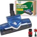 EZ SPARES Universal Vacuum Cleaner Floor Brush Head,Vacuum Cleaner Brush 1 1/4 Inch 32mm,Replacement for Most Vacuum,Hoover Eureka Royal, Rainbow Kenmore,Shop Vac,Christmas Newyear Gift(Blue)