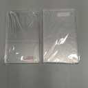 Murrey Home Glass Cutting Board Set for Kitchen Counter, Tempered Glass Chopping Boards Dishwasher Safe, Small Clear Countertop Tray, 16"x12"x2PC