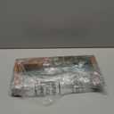 Wenqik 1 Pack 16 Inch Wood Plant Stand Wooden Plant Pot Holder Mid Century Rattan Flower Boho Rustic Stool Holder for Indoor Gardening Patio, Fit 8-18 Inch Pot (Black)