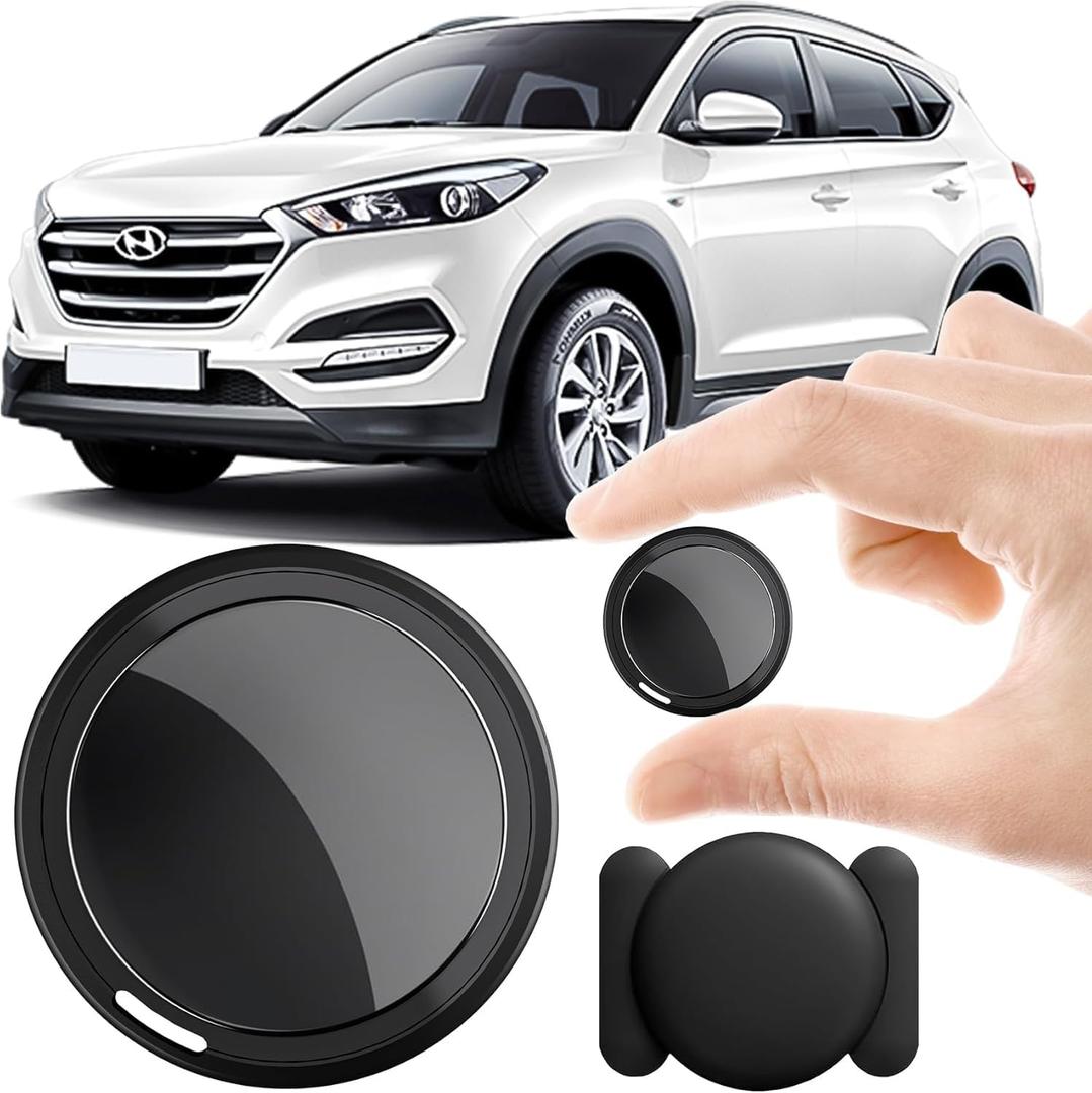 Mini GPS Tracker for Vehicles, Car GPS Tracking Device for Vehicles, Hidden Car Tracking Device No Subscription No Monthly Fee Real-Time GPS Tracking for Kids, Car,Trucks (Black, 1 Pack)