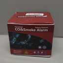 3-Pack Carbon Monoxide Detectors Smoke Detector2 in 1 CO & Smoke Alarm Smoke Combination CO Alarm, Fire CO for Alarm for Home and Kitchen, LED Screen, CO Carbon Monoxide & Smoke Alarm,3-Pack