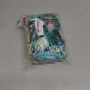 Leekalos Reusable Washable Dog Diapers Female (3 Pack) - Highly Absorbent Doggie Diapers - Size Adjustable Puppy Diapers for Dog Period Panties (Medium, Flora) (Medium (12.5"-15" Waist), Flora(Gray Lining))