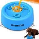 Dog Lick Bowl Slow Feeder with Rolling Ball & Suction Base