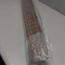 LazBlinds No Drill Bamboo Roman Shades, 38" W x 48" H, Malay Walnut