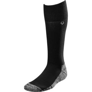 EvoShield Men's Game Socks (Large, Black)