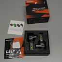 SEALIGHT 9005/HB3 Fog Lamps 75,000LM for ATVs & Powersports, 2026 Version, 9Brighteness S7S Series Wireless 9005 Fog Lights 1:1 Real Size 10 Years Lifespan- Pack of 2