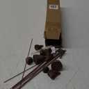 NWFashion 10PCS Artificial Dried Brwon Lotus Pods with Stems (3-5CM)