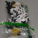 Spiral Car Seat Baby Toys 0-6 Months, Infant Carseat High Contrast Sensory Toys Hanging Stroller Accessories, Newborn Shower Gifts for Baby Boys Essentials Stuff, Cute Black and White Cow