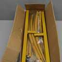 Wedding Arch Backdrop Stand 7.2FT, 6FT Set of 2, Gold Metal Balloon Arch kit Stand for Gender Reveal Ceremony Engagement Anniversary Bridal Valentine Party Event Decoration