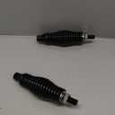 KEMIMOTO Whip Lights Spring Mounting Base LED Whips Spring Base Quick Release ATV Whip Spring for UTV ATV Boat Offroad Side-by-Side Compatible with Polaris RZR Can-Am Maverick X3 Sportsman, 2pc