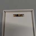 Smart Ring Ultra Narrow Heart Rate Monitor Diamond Comfortable Sleep Ring Health Fitness Tracker Pedometer Step Counter Calories Waterproof Ladies Smart Rings for Women Men Anillo Inteligente (#9, Rose Gold)