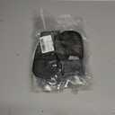 3 x Kids Double Layer Warm Knit Mittens, Girls Boys Winter Outdoor Lined Gloves Cute Full Finger Children Knit Gloves for 4-8 Years (Black)