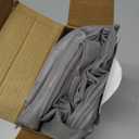 MIULEE Solid Color Sheer Curtains 84 Inches Long 2 Panels Set - Elegant Lightweight Grommet Light Filtering Window Voile Panels/Drapes/Treatment for Bedroom Living Room W42 x L84 Inch, Charcoal Grey