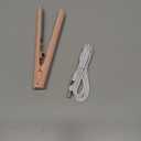 Curling Iron, Mini Dual-Purpose Curling Iron, 2-in-1 Mini Curlings Wand & Flat Irons Hair Straightener, Cozy Home Curlings, for All Hair Types, Rapid Heating (Pink)