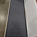 Upgrade Version Room Partition and Divider, Freestanding Rolling Dividers with Wheels,Office Privacy Screen Divider Wall,Classroom Felt Dividers,6'L* 6'7"H,3 Panel,Dark Grey