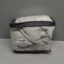 PANELSBURG White Linen Curtains 108 Inches Long for Track System Rail with Hooks, Semi Sheer Light Filtering 9 Foot Floor to Ceiling Drapes (50"W x 108"L (Pack of 2))