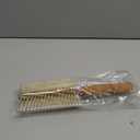 TRENFI Boar Bristle Round Brush for Blow Drying and Blowout — 2.75 Inch Dual-Fiber Boar and Nylon Barrel with Cork Handle for Volume, Fine to Medium Hair