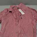 Men's Casual Plaid Button Down Shirt Cotton Short Sleeve Gingham Dress Shirts Regular Fit with Pocket (Medium)