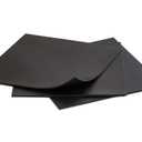 MATNIKS Solid Neoprene Rubber Sheets Black 6x6-Inch by 1/16 (Pack of 3) for Pipe Insulation Plumbing Gaskets DIY Material Supports Leveling Sealing Bumpers Protection Insulation